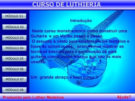 Curso de luthieria