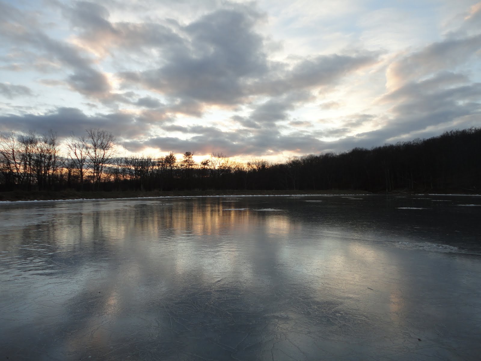 The Slippery Trout A Fly Fishing Blog Ice Fishing New Jersey's Lower