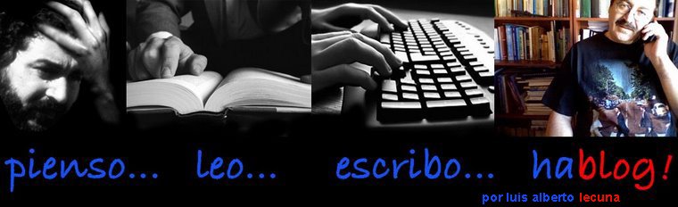 Pienso, Leo, Escribo, Hablog