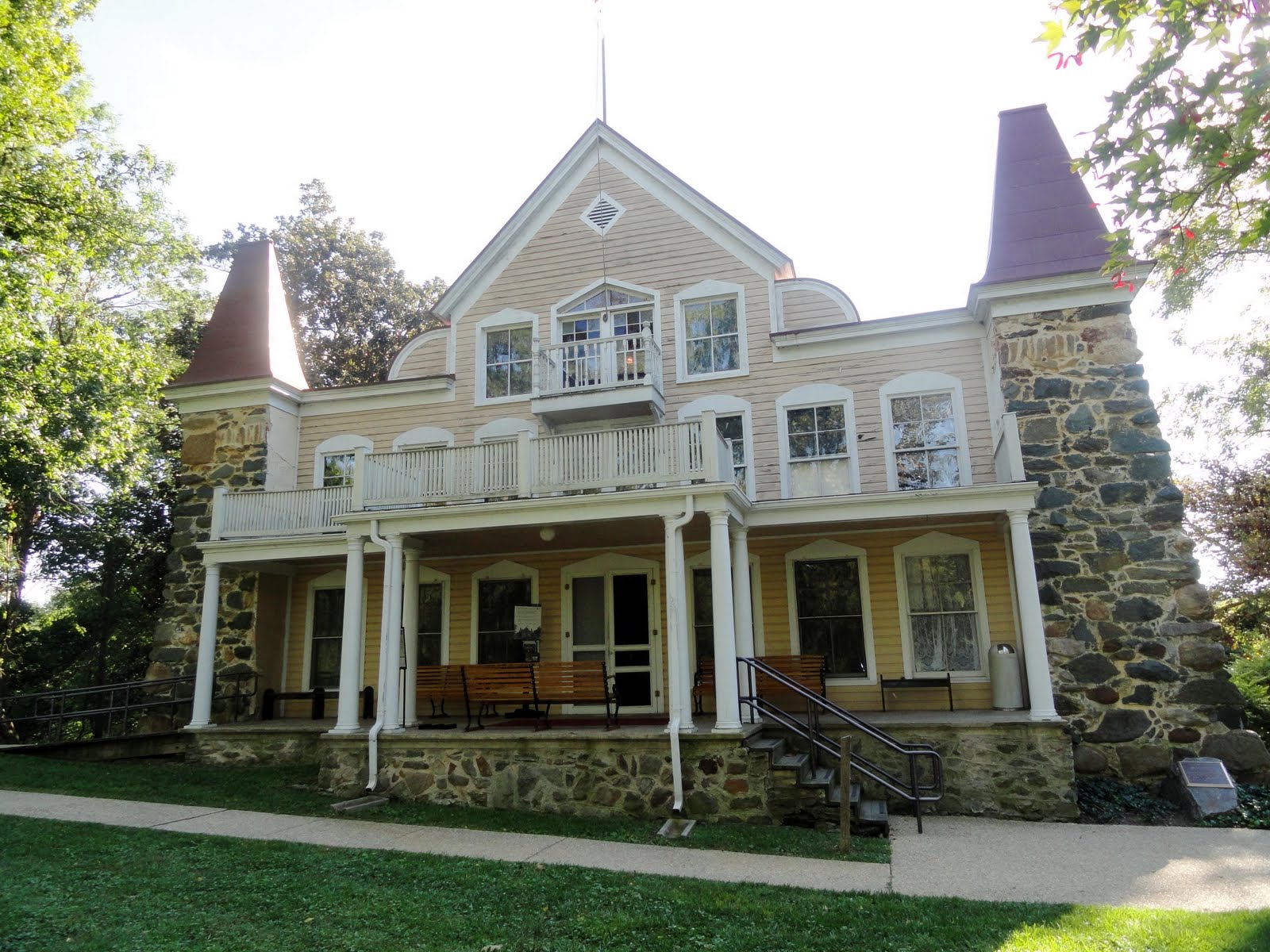 The Clara Barton National Historic Site, which includes the Clara