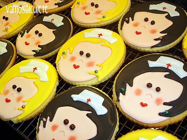 Galletas Decoradas Enfermera Galletas Decoradas Enfermera