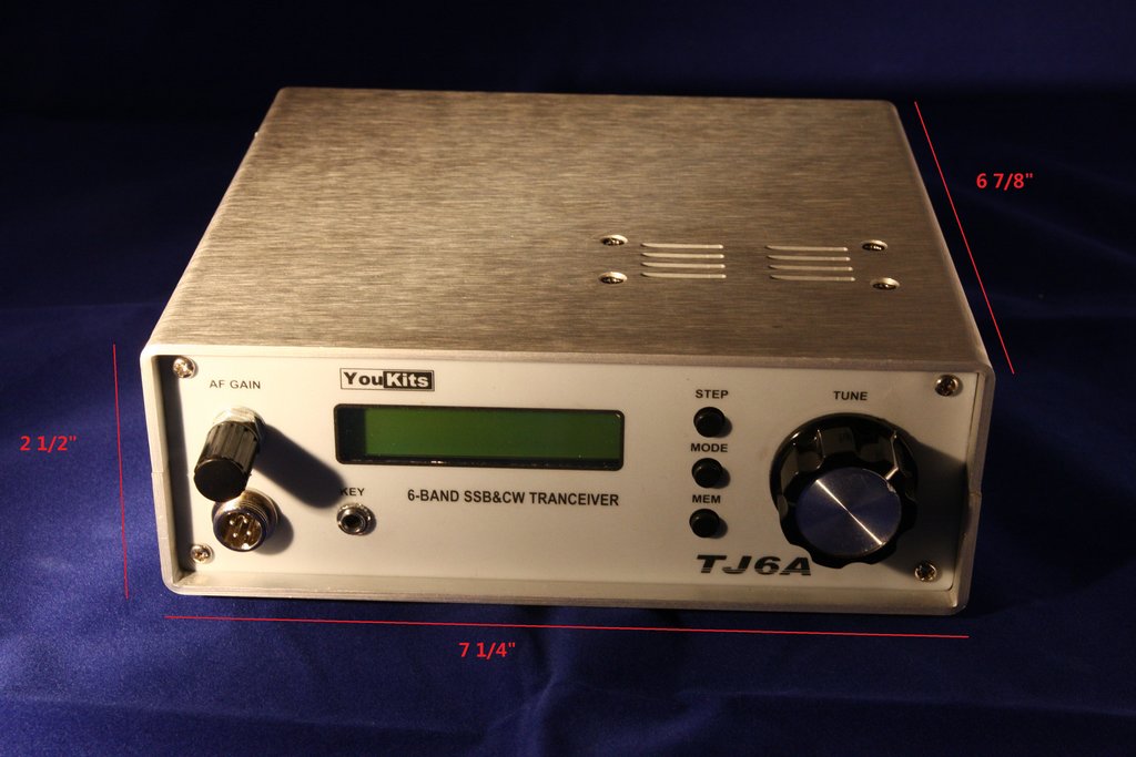 sv3auw TJ6A 6 Band HighPerformance SSB/CW QRP Transceiver KIT