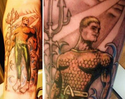 superhero tattoos. Superhero Tattoos