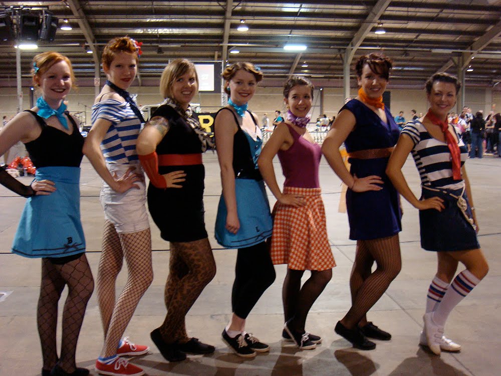 Andi B. Goode Outfit Roller Derby Sunday