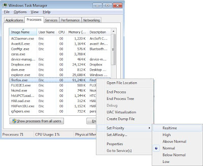 Windows 7 Task Manager