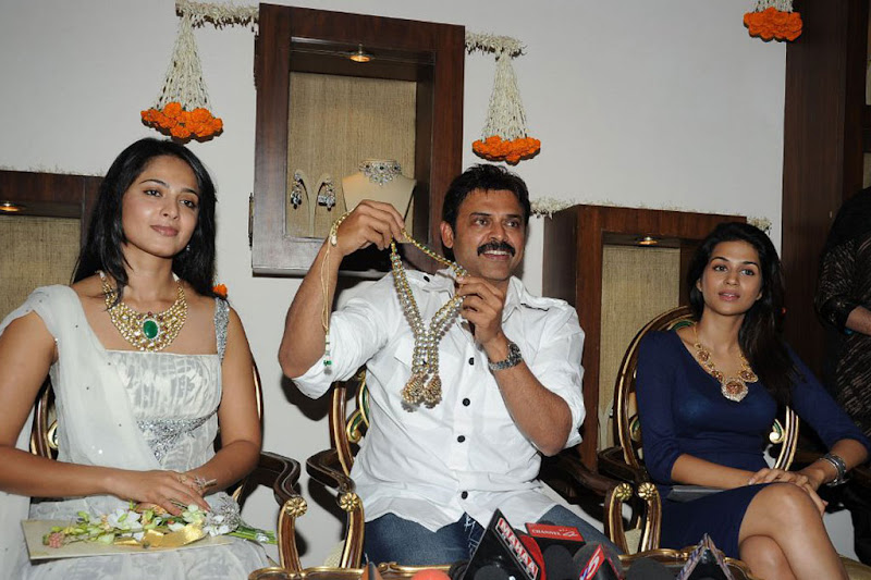 Nagavalli Movie Team at Krsala Jewellery Pressmeet Stills cinema gallery
