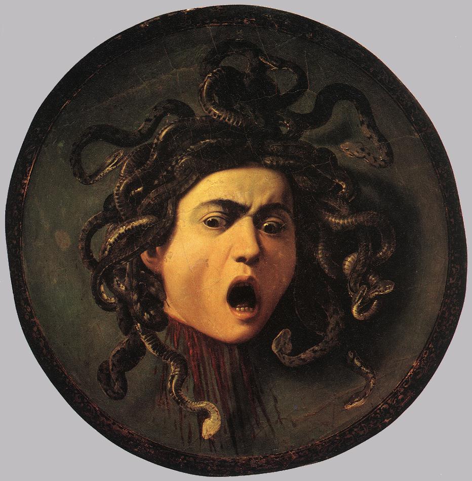 [Caravaggio,+Medusa,+1598-99]
