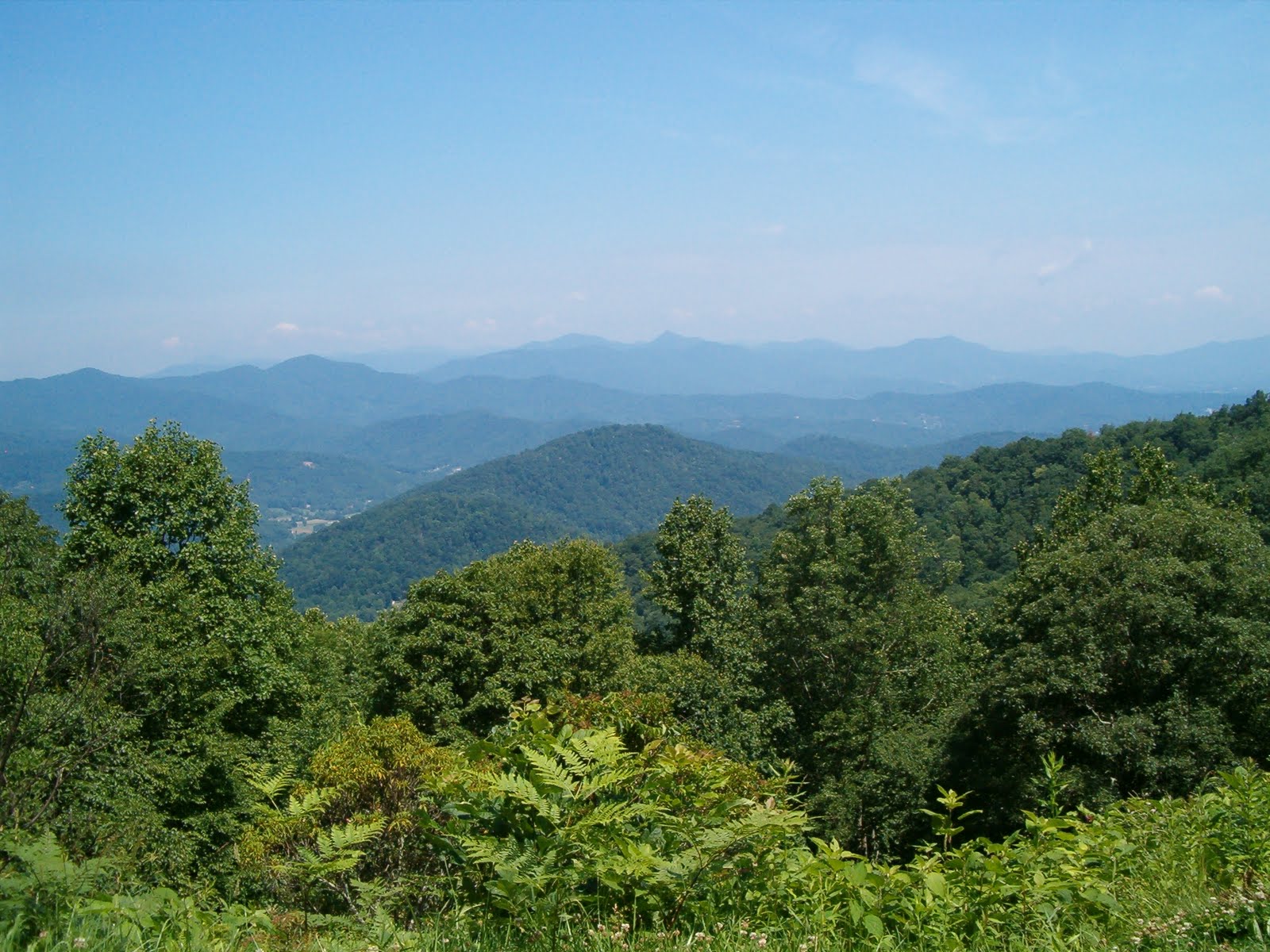 Life in the Carolina Mountains: Blue Haze on the Mountains