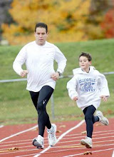 Justin & Me running
