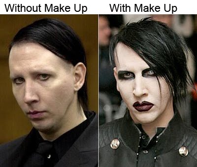pictures of marilyn manson without. marilyn manson with no makeup.