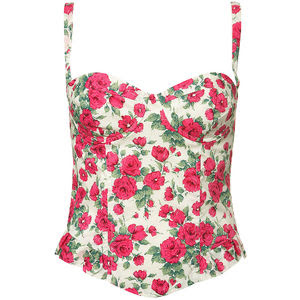 Floral Corset Top