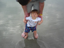 Blake's 1st time at the beach