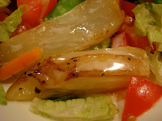Close up of Roasted Fennel with vegetables