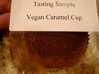 Vegan Caramel Cup in package