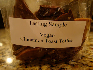 Vegan Cinnamon Toast Toffee with Almonds
