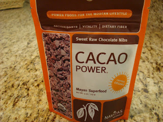 Package of Sweet Raw Chocolate Nibs