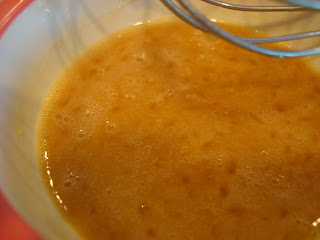 Close up of Sweet Hot Mustard & Orange Sauce