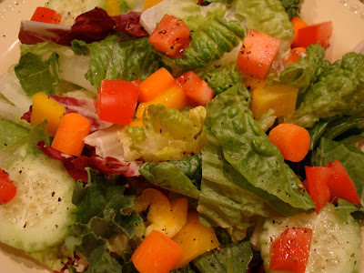Vegan Holiday Spice & Orange Vinaigrette over salad