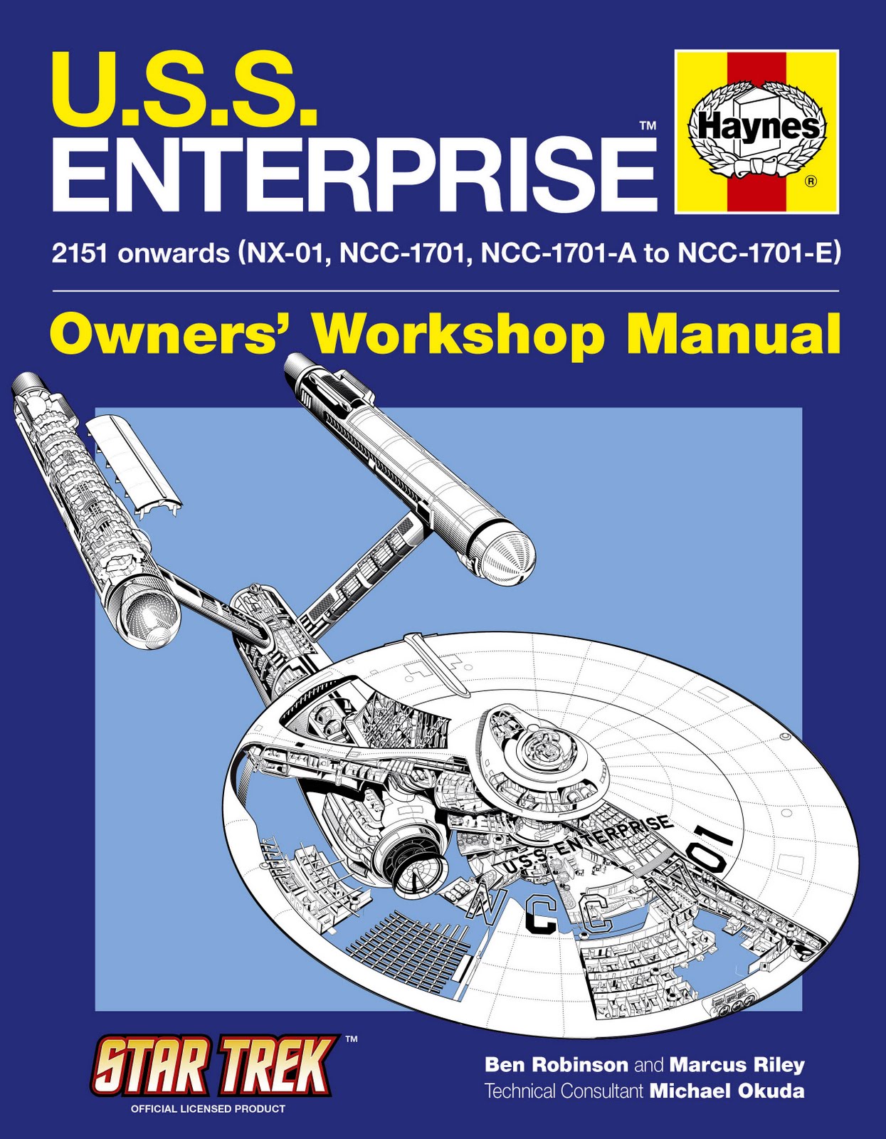 The Trek Collective: Want to see the Haynes Enterprise Manual cover in