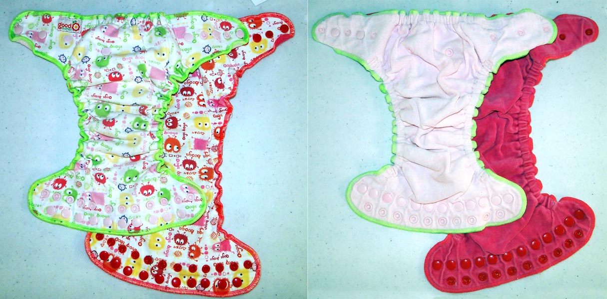 Fitted Diaper (Like Goodmamas) Elastic Repair Tutorial The Eco