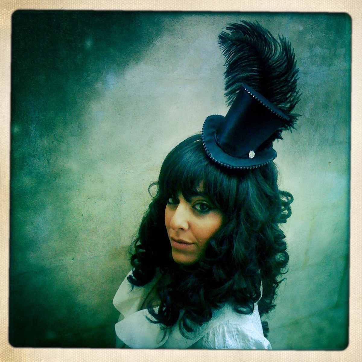 bride wore black