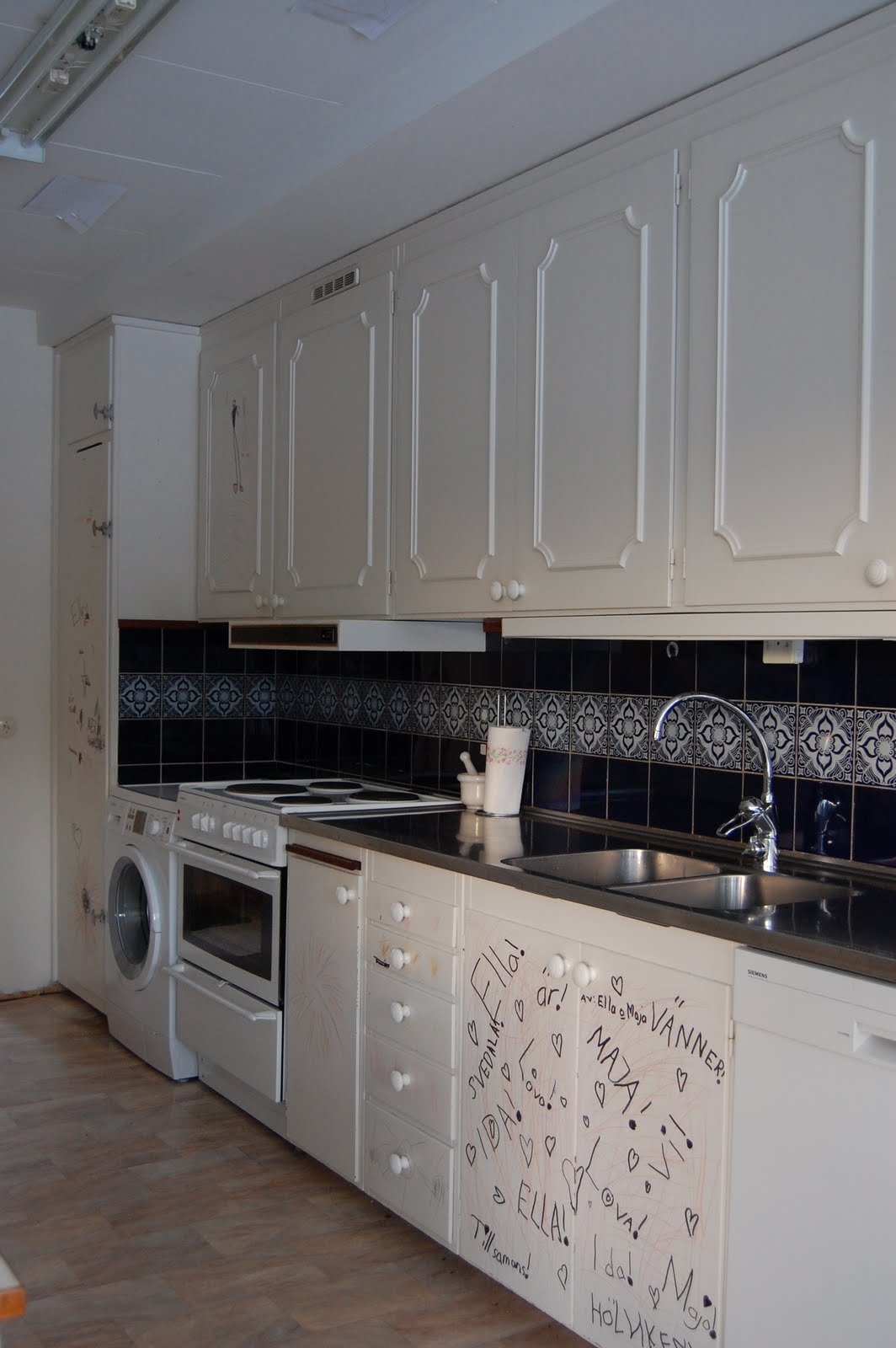 Bara ögonfröjd: renovering av köket..
