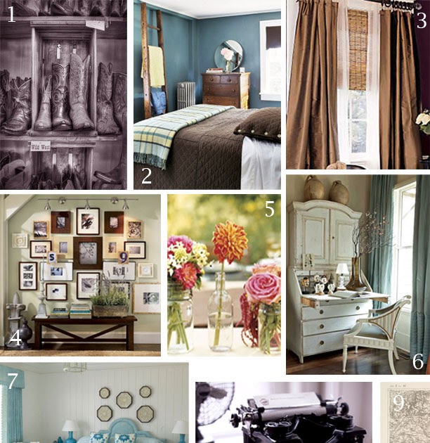 Blossoming Creativity Inspiring Spaces SUNDAY Grandparent's Bedroom Inspiration Board