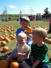 Kids pumpkins