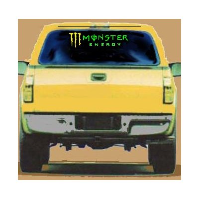 Buy the over 2 foot auto decal Monster Energy vinyl auto sticker