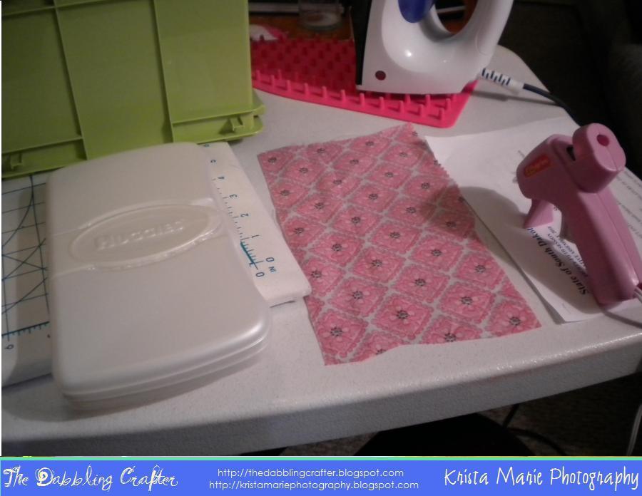 The Dabbling Crafter DIY Wednesday Travel Wipes Case