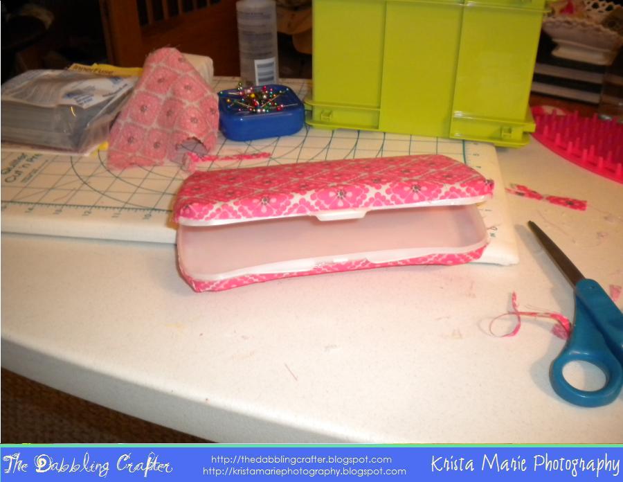 The Dabbling Crafter DIY Wednesday Travel Wipes Case