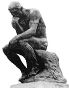 Statue Thinker