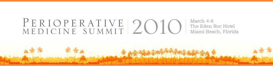 Perioperative Medicine Summit