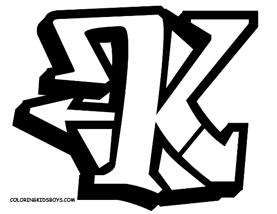 Graffiti Alphabet K Graffiti Design K Ideas New Style Graffiti