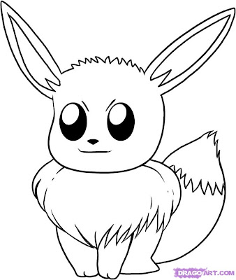 transmissionpress: Pokemon " Eeve " Coloring Pages Kids