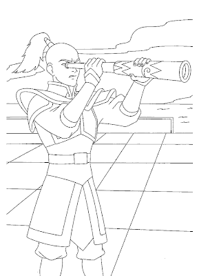 Avatar Last Airbender Coloring Pages