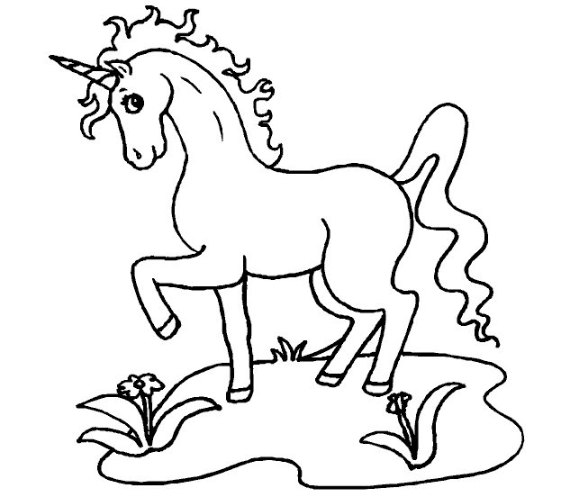 Free Printable Unicorn Coloring Pages Kids | kentscraft