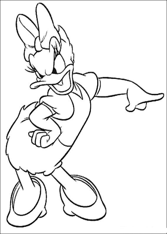 Free Disney Donald Duck Coloring Pages