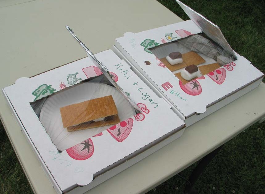 DIY HOW to ReUse a pizza box as a solar oven!