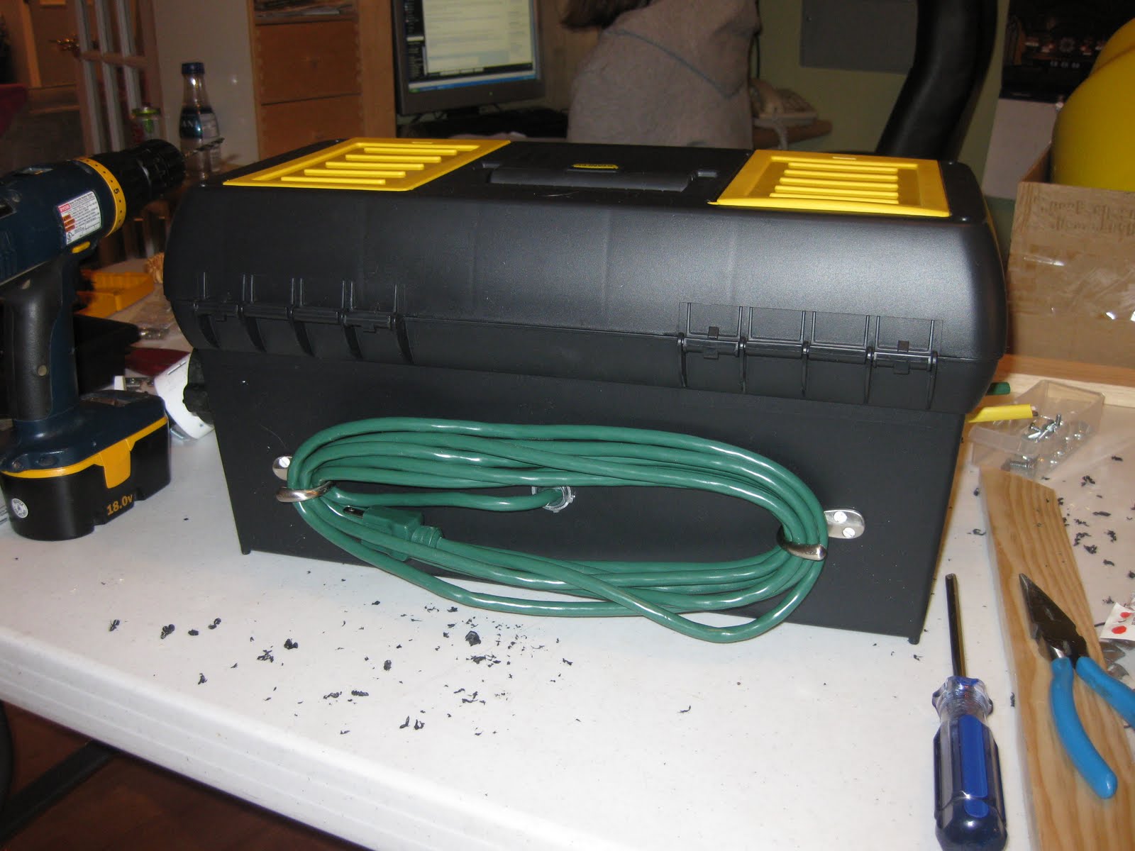 Wort Pump in a Toolbox 3 Build Steps