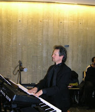 Ceremony man- Keith Franklin on piano