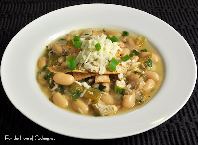 White Bean and Chicken Chili with Roasted Garlic