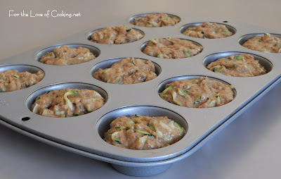 Zucchini and Walnut Muffins