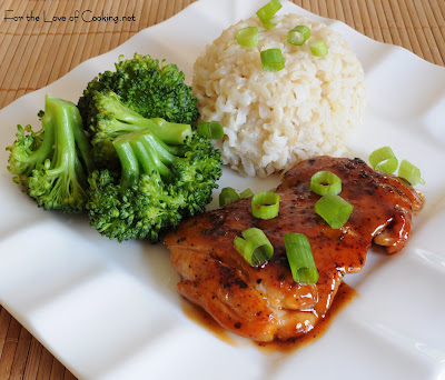 General Tsao Chicken with Brown Rice and Broccoli