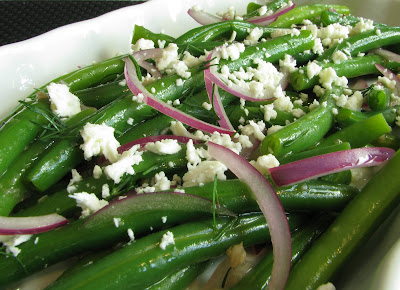 Green Beans with Feta and Dill