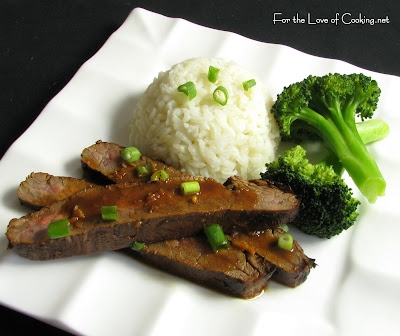 Orange Thai Flank Steak