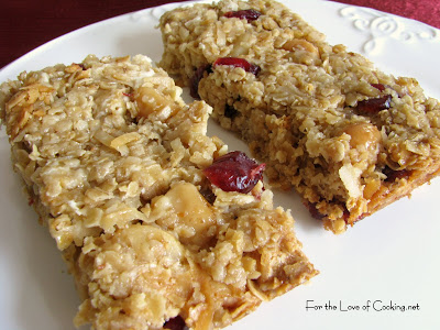 Tropical Granola Bars