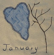 Lazy Hearts Block of the Month