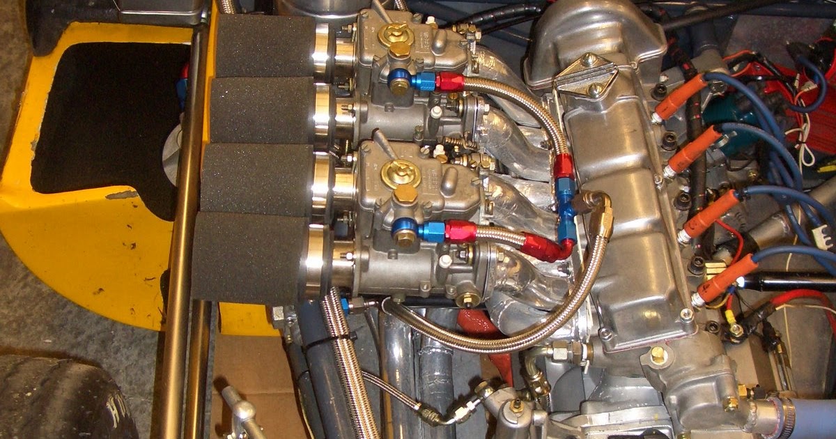 CKD Boats Roy Mc Bride Hillman Imp dry sump motor,a picture of Johns