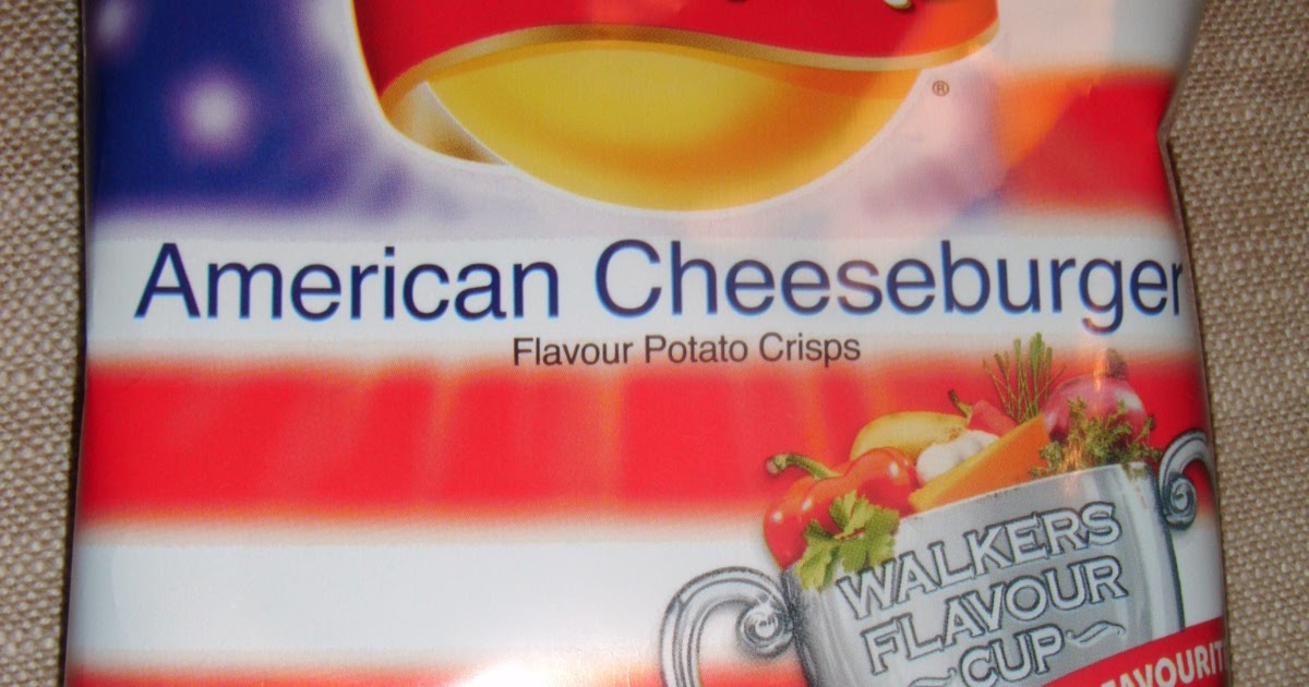 FOODSTUFF FINDS Walkers Crisps {By Spectre} American Cheeseburger